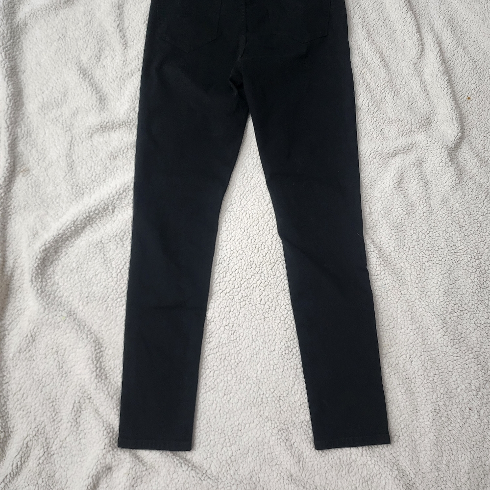 BDG Urban Outfitters Twig High-Rise Distressed Black Jeans Stretch - Picture 3 of 9